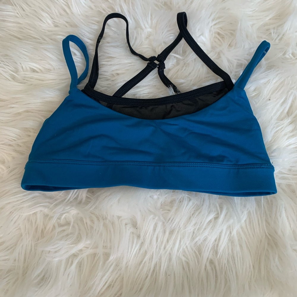 jo and jax navy and black sports bra XXS